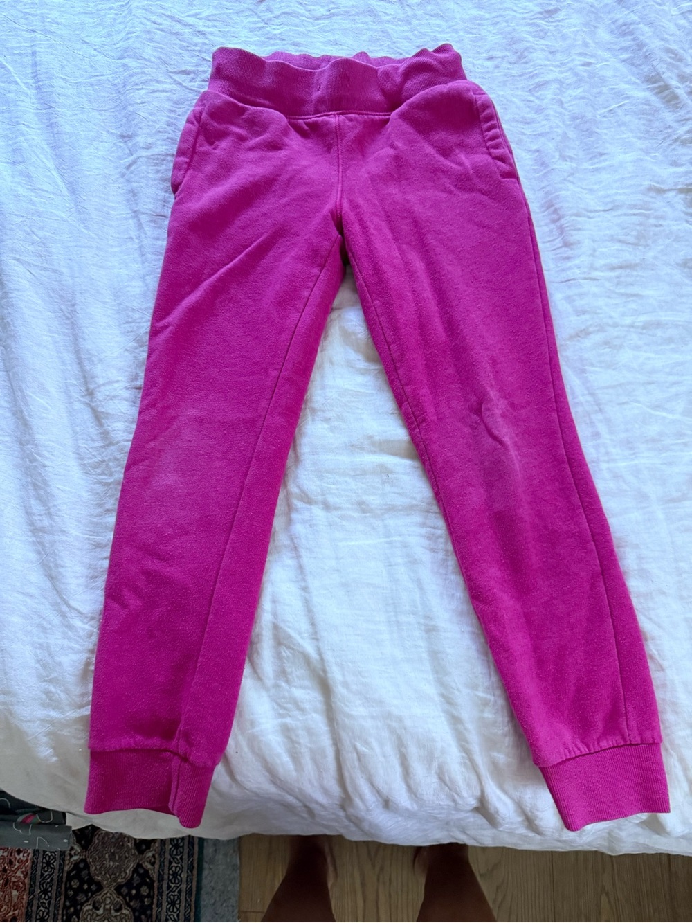 Cat & Jack Bright Pink Fleece Joggers